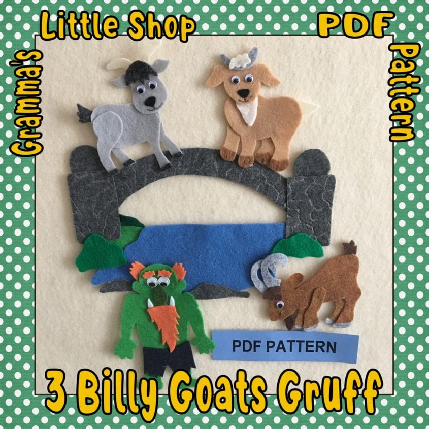 billy goat gruff stuffed animal