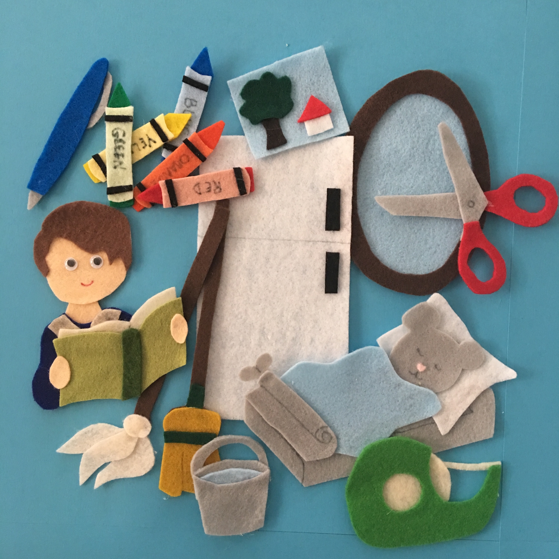 Felt Educational Toys, Felt Sticky Paper